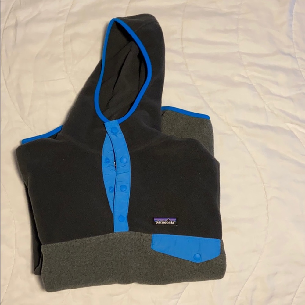 Mens Patagonia Fleece Hoodie L